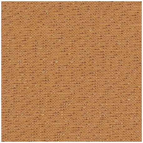 Toile Zweigart Belfast Brique Fil Cuivré (coloris 3131) 12.6 fils
