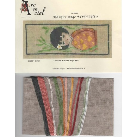 Marque page Kokeshi 2