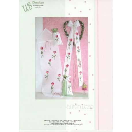 Pré de fleurs roses (fiche)