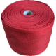 Bande de lin à broder 8cm rouge