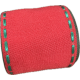 Bande de lin à broder 10cm rouge