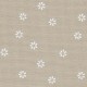 Toile Zweigart Murano fleur (coloris 7999) 12.6 fils/cm