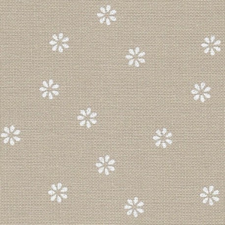 Toile Zweigart Murano fleur (coloris 7999) 12.6 fils/cm