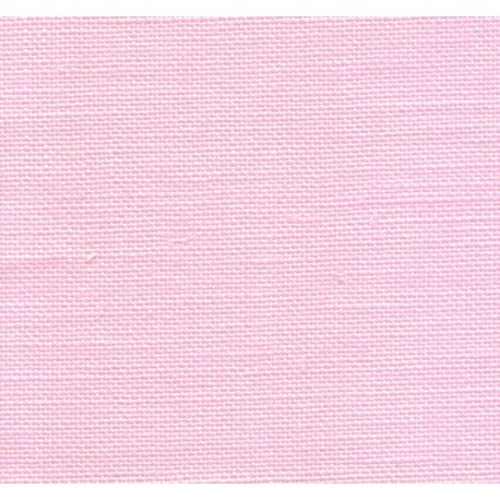 Toile Zweigart Belfast Baby Pink (coloris 4034) 12.6 fils